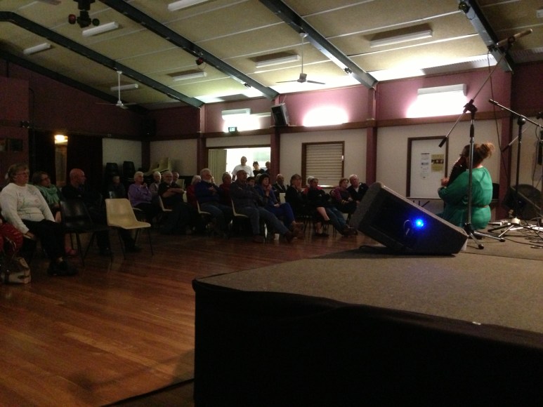 Renee singing Danny Boy solo